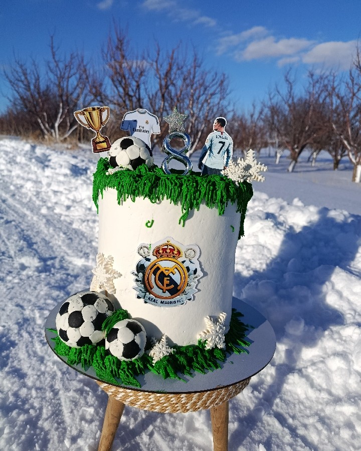 کیک تولد فوتبالی