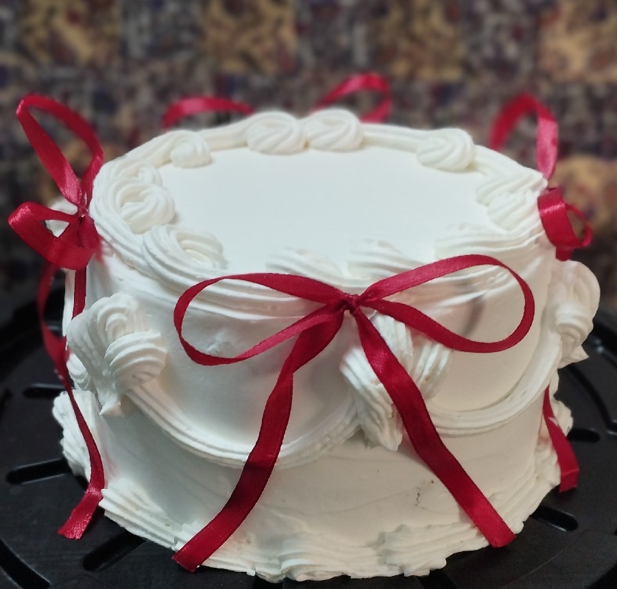 #کیک خامه ای 