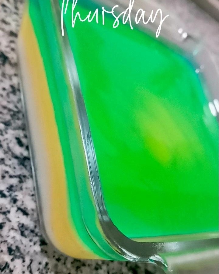 دسر کاسترد و ژله