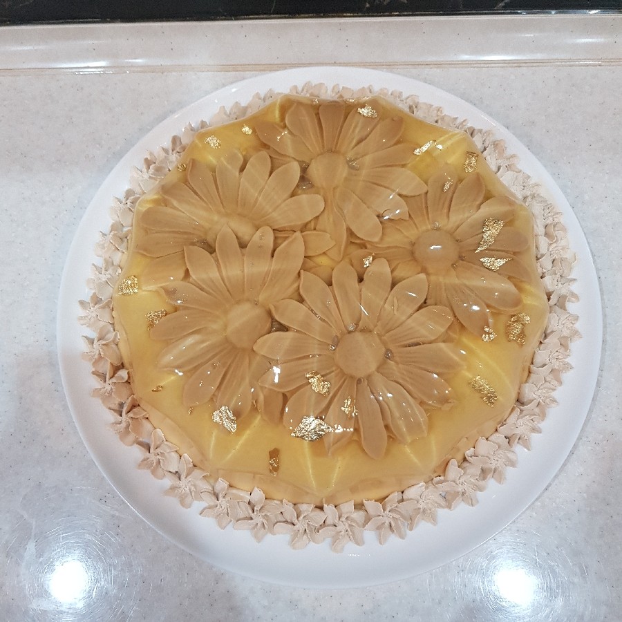 کرم کارامل ویترینی