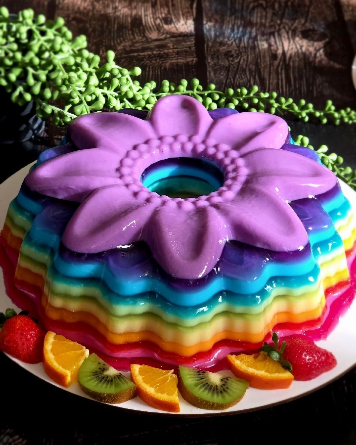 ژله رنگین کمان