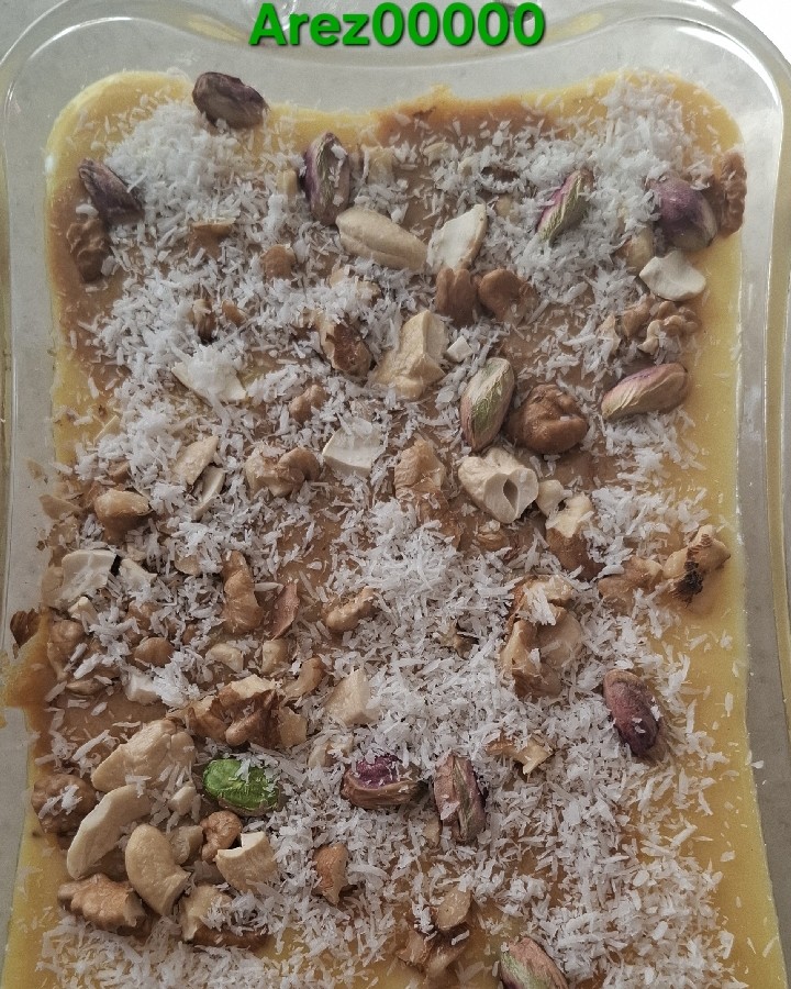 باقلوا شعریه با کرم کاستارد