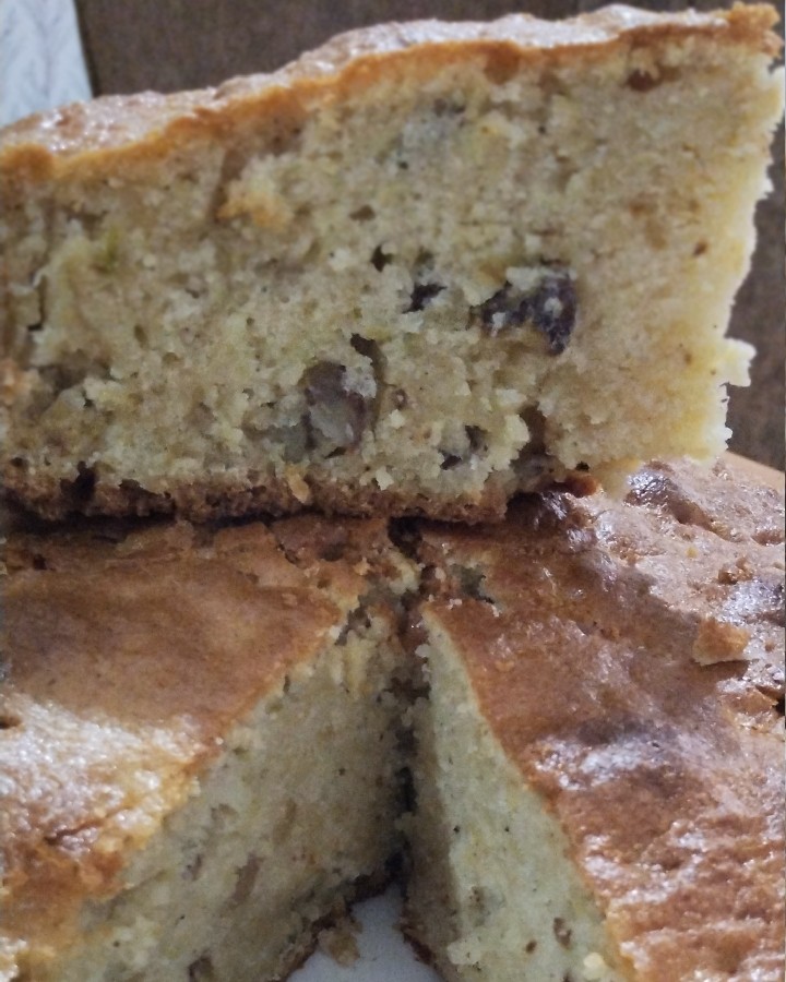 کیک سیب،دارچین وگردو