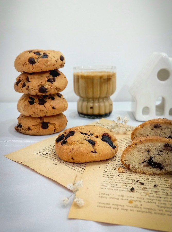 کوکی شکلات و گردو