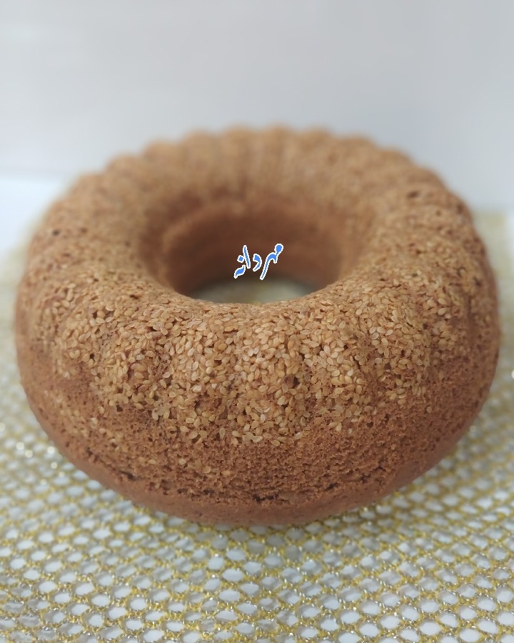 عکس کیک سیب و دارچین