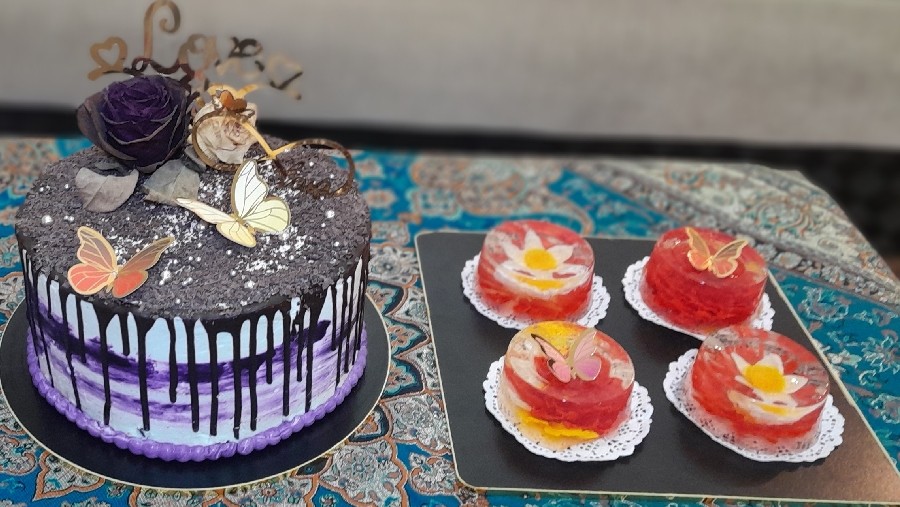 ژله تزریقی وکیک روز مرد