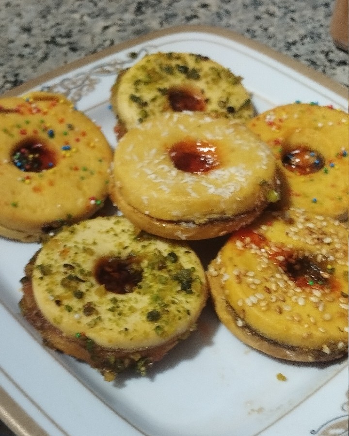 بیسکویت مربایی