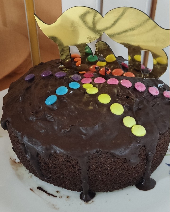 کیک روز پدر برای پدر شوهر جان