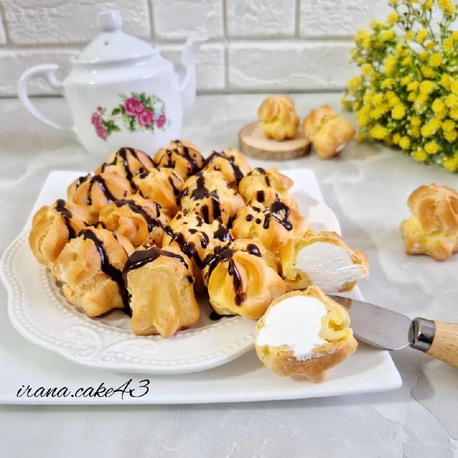 نان خامه ی لقمه ی