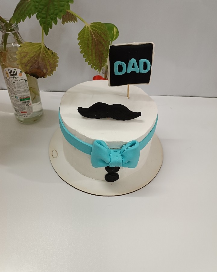 کیک سفارشی یه خانم برای همسرشون ?