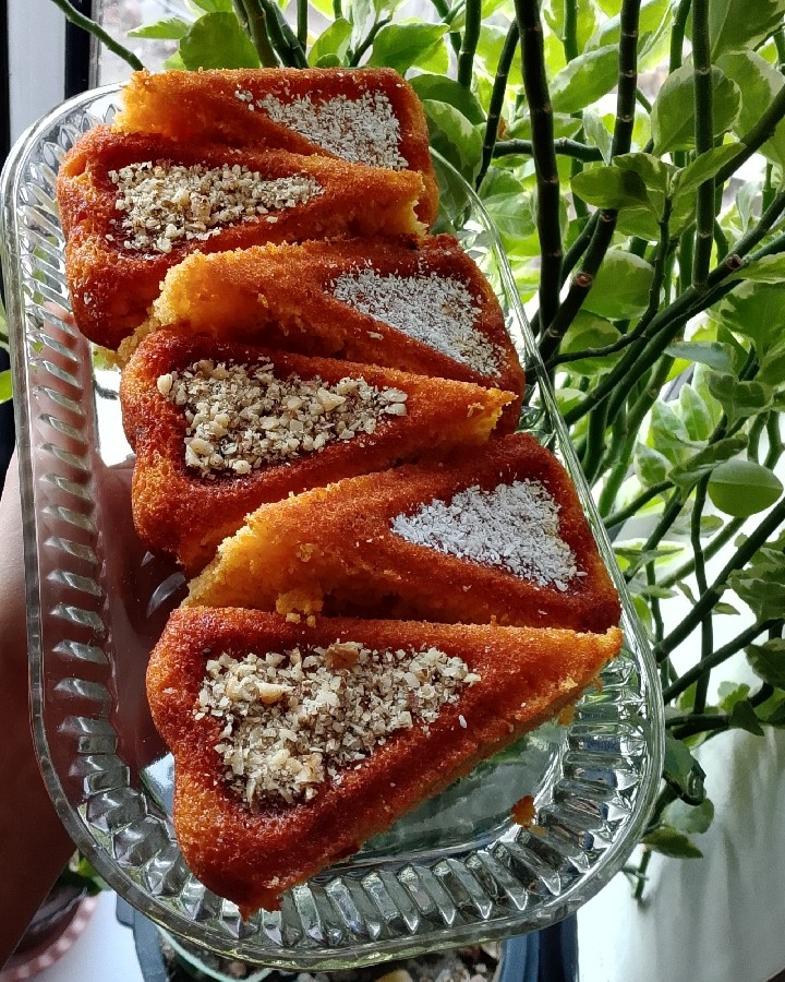 کیک کدو حلوایی