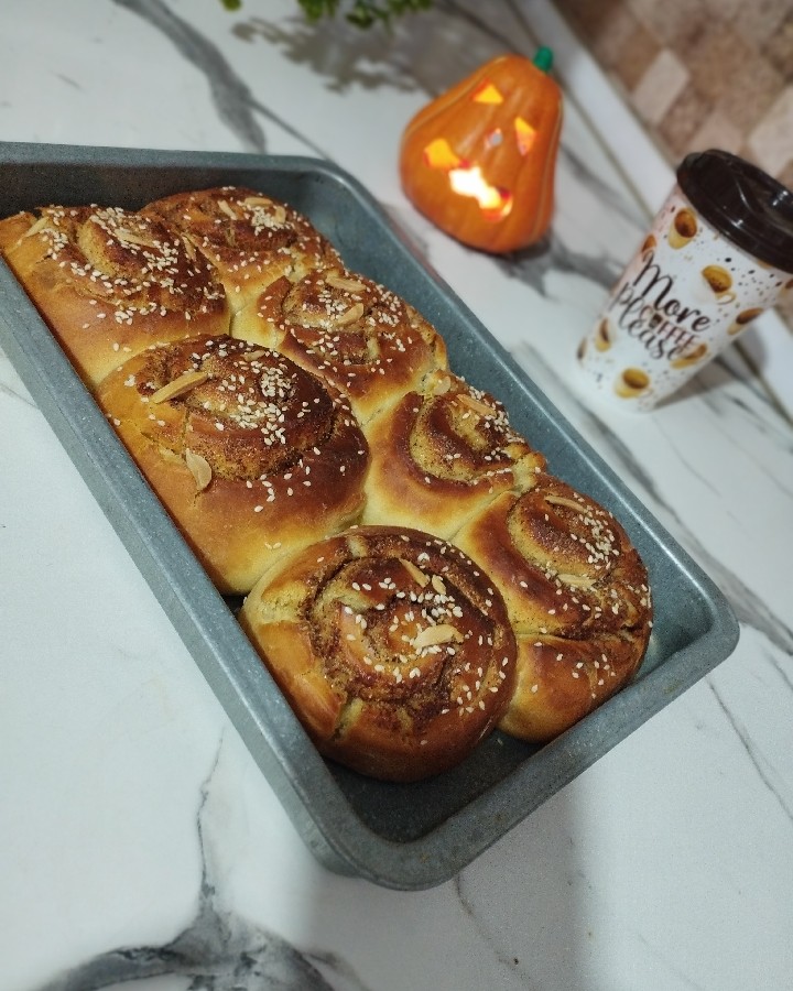 نان رولی دارچینی