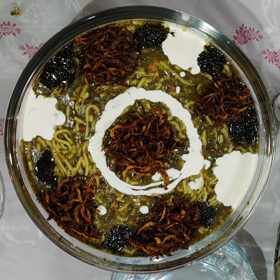 آش رشته 
برای سفره افطار امروز 