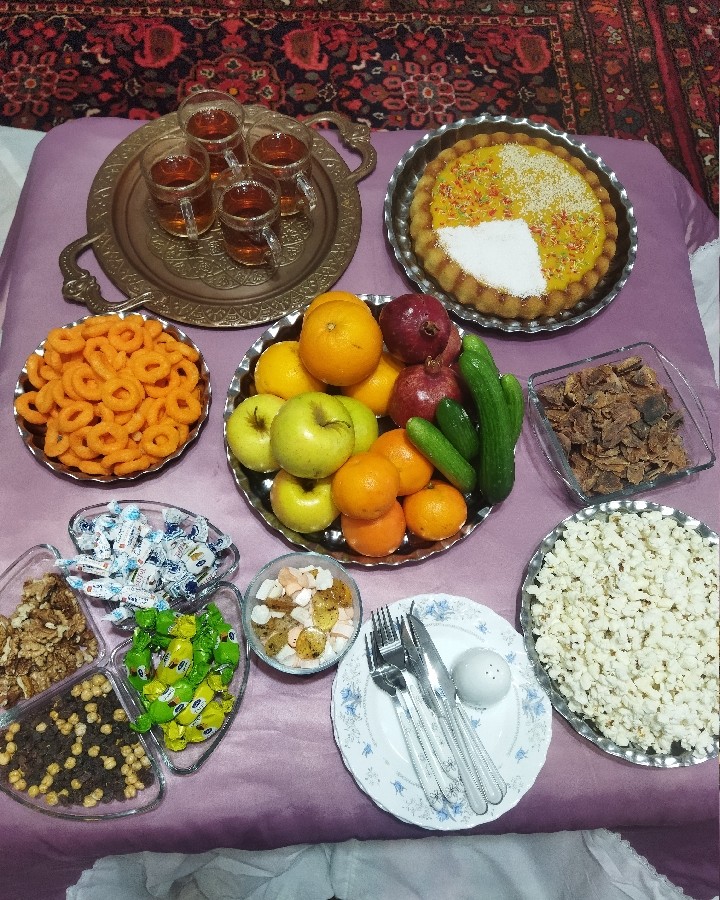 یه روز زمستانی درکناردوست عزیزم ??