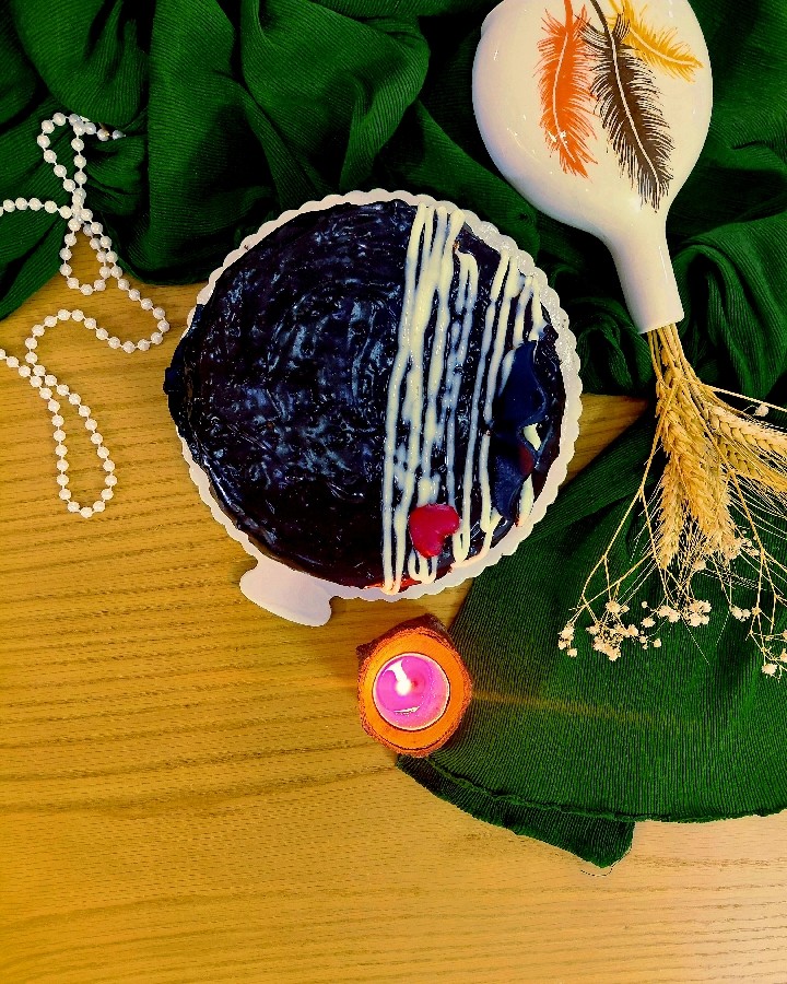 کیک موکا گردویی