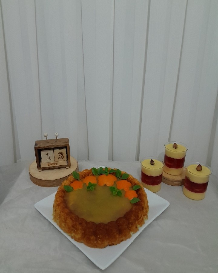 کیک پرتقالی