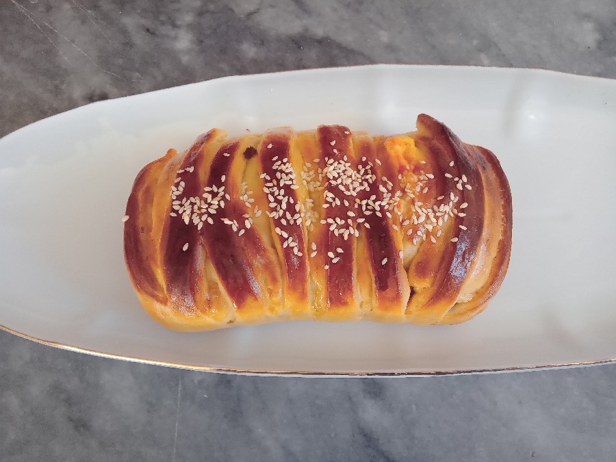 اشترودل مرغ و قارچ 