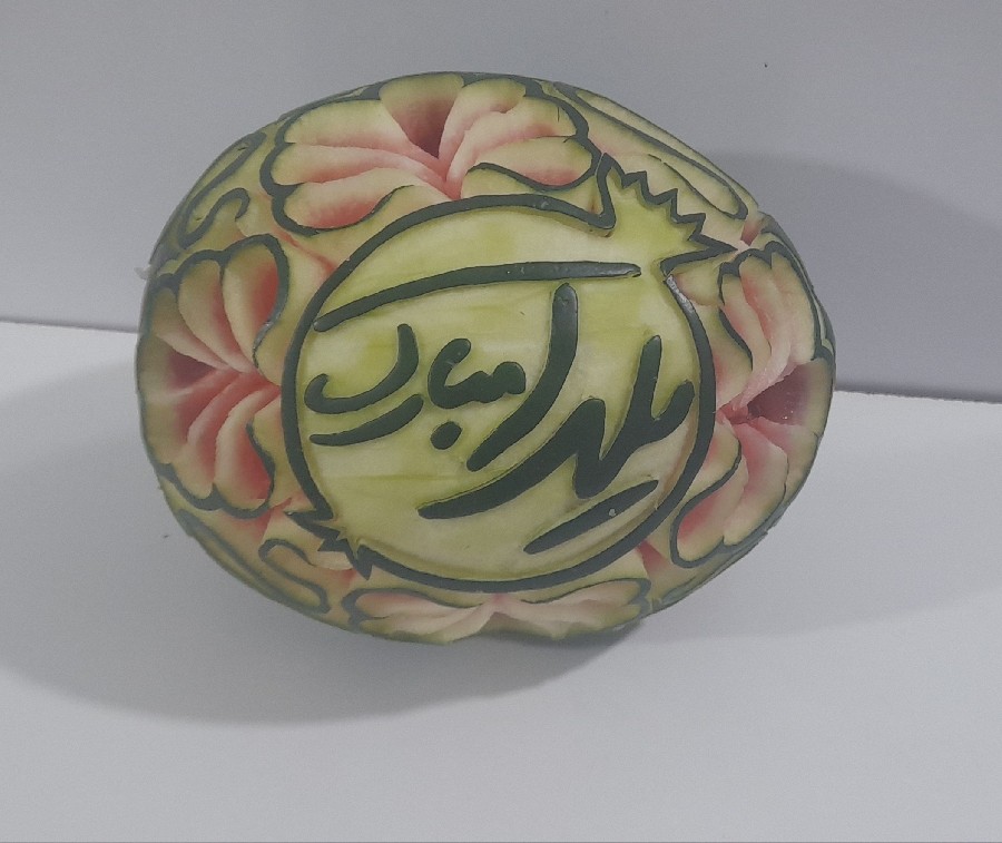 حکاکی هندوانه