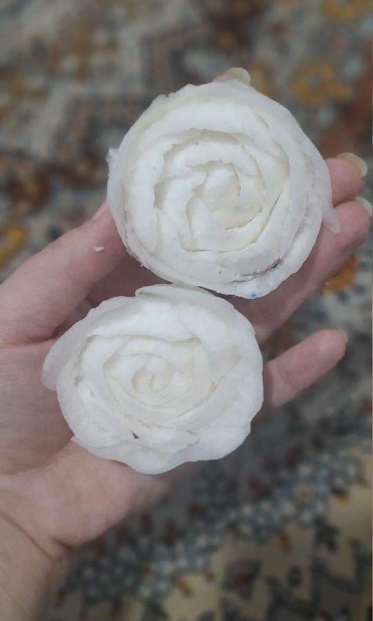 گل رز با شلغم