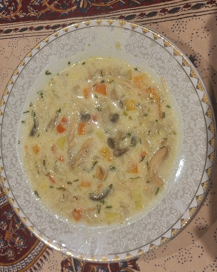 عکس سوپ ماست