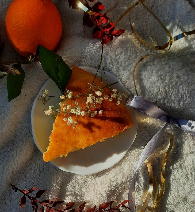 کیک پرتقال♡