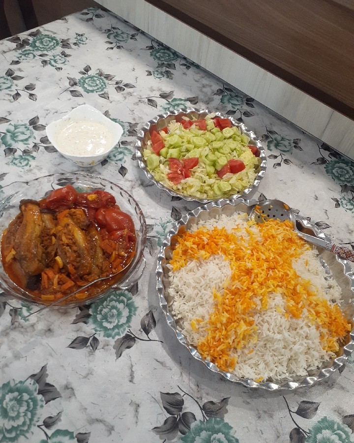 بادمجان شکم پر