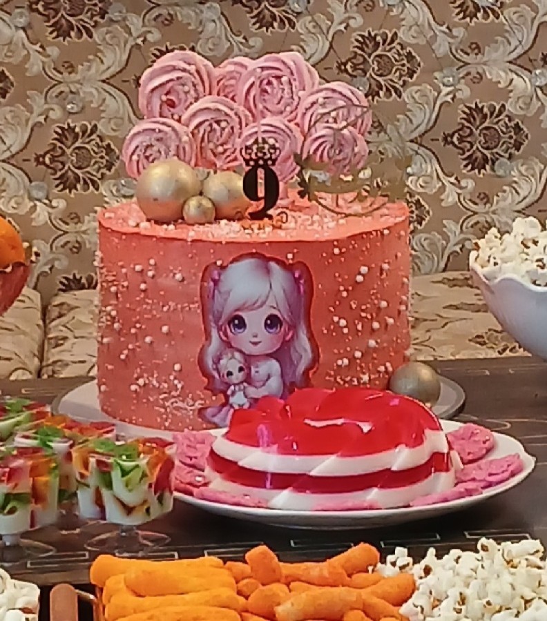کیک تولد دخترم?