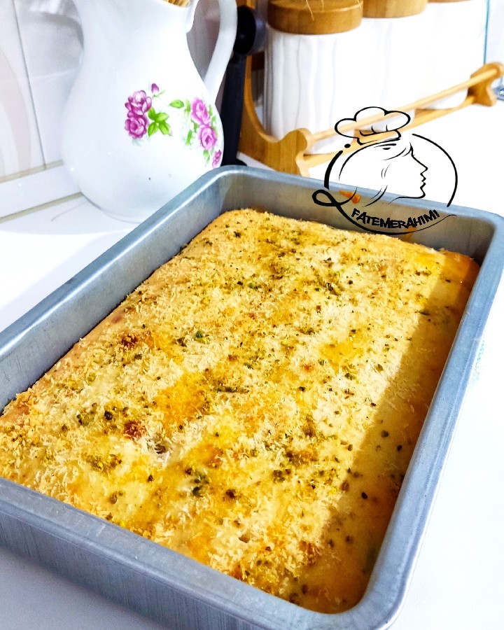 کیک سیب باقلوا