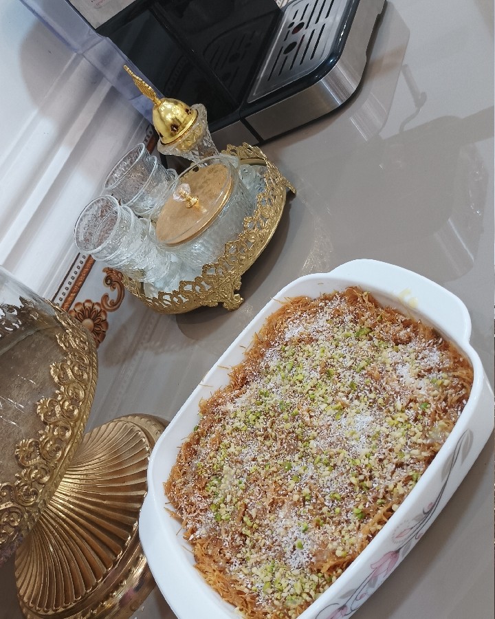 دسر شعریه با شیرعسل