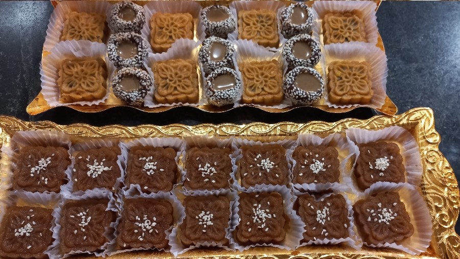 حلوا و خرمابیسکویتی 