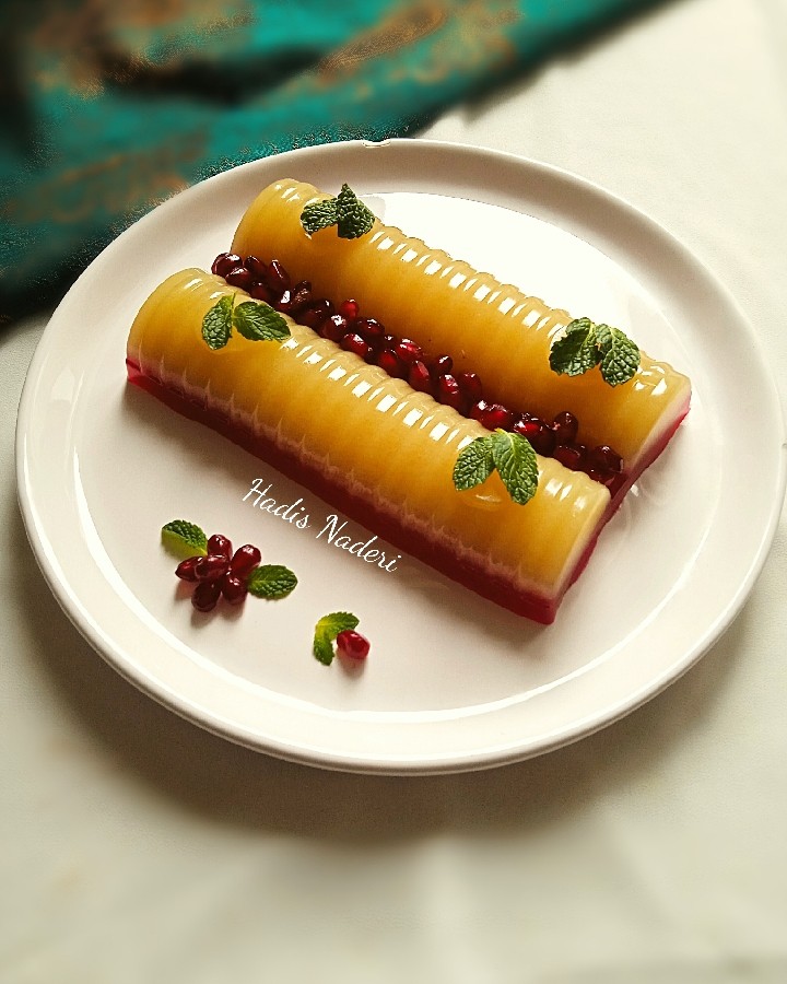 عکس #ژله_دو_رنگ