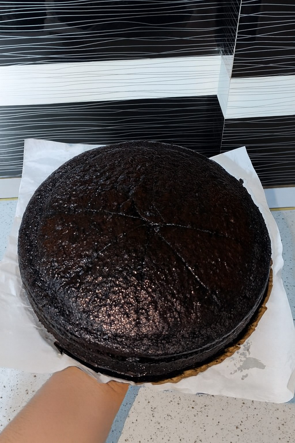 کیک خیس شکلاتی