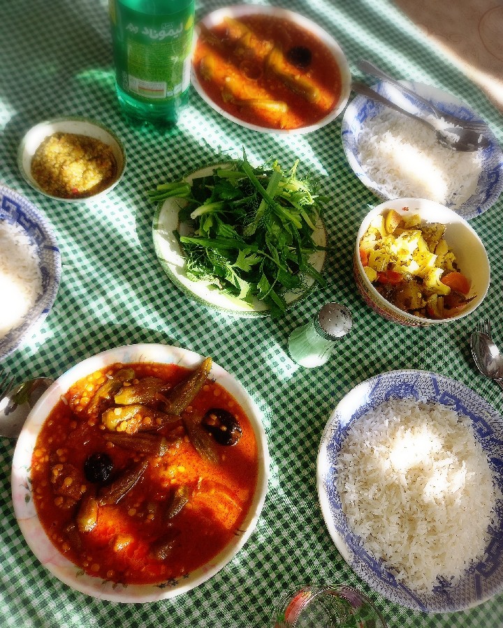 خورشت بامیه