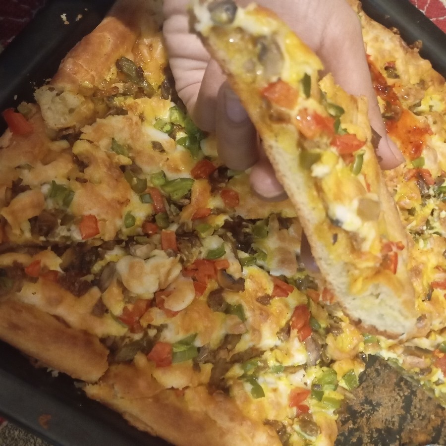 عکس پیتزا خونگی