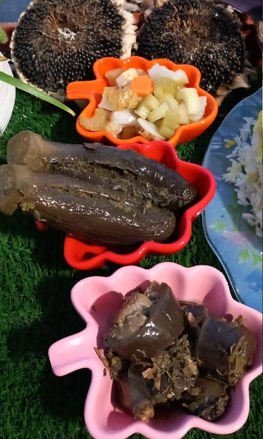 ترشی بادمجان شکم پُر