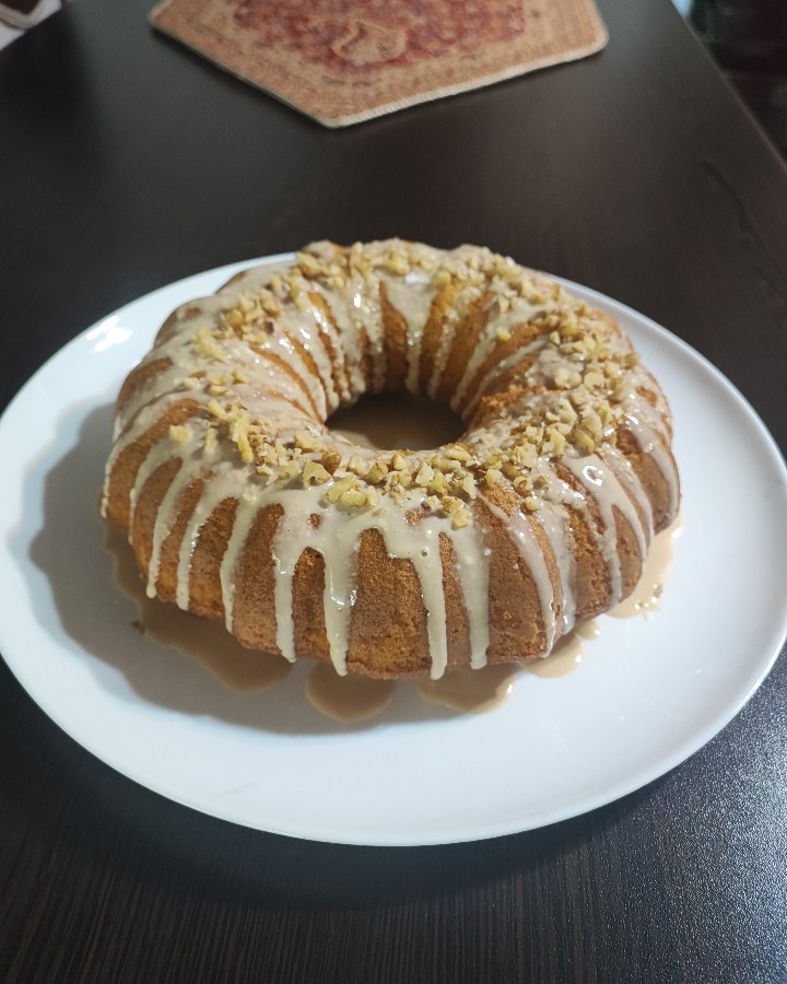 کیک پودر کارامل