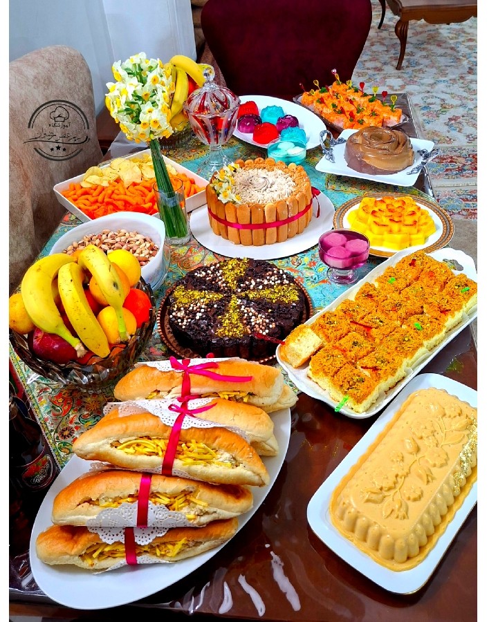 میز دورهمی که شد
مهمانی تولدم?