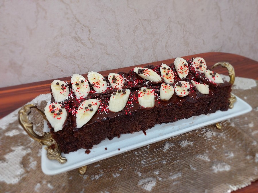 کیک خیس شکلاتی
