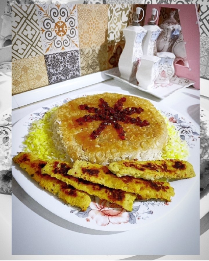 کوبیده مرغ تابه ای