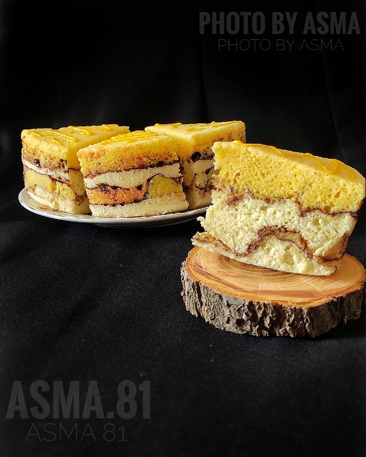 کیک زرافه ای