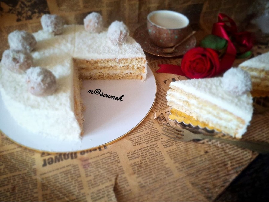 #کیک_رافائلو 