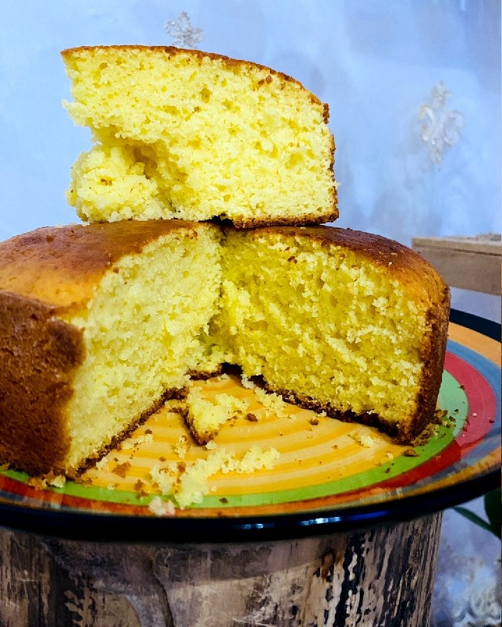 کیک زعفرانی❤