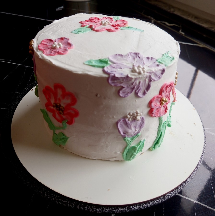 کیک تولد خودم مال یک ماه پیشه  اون موقع نت قطع بود