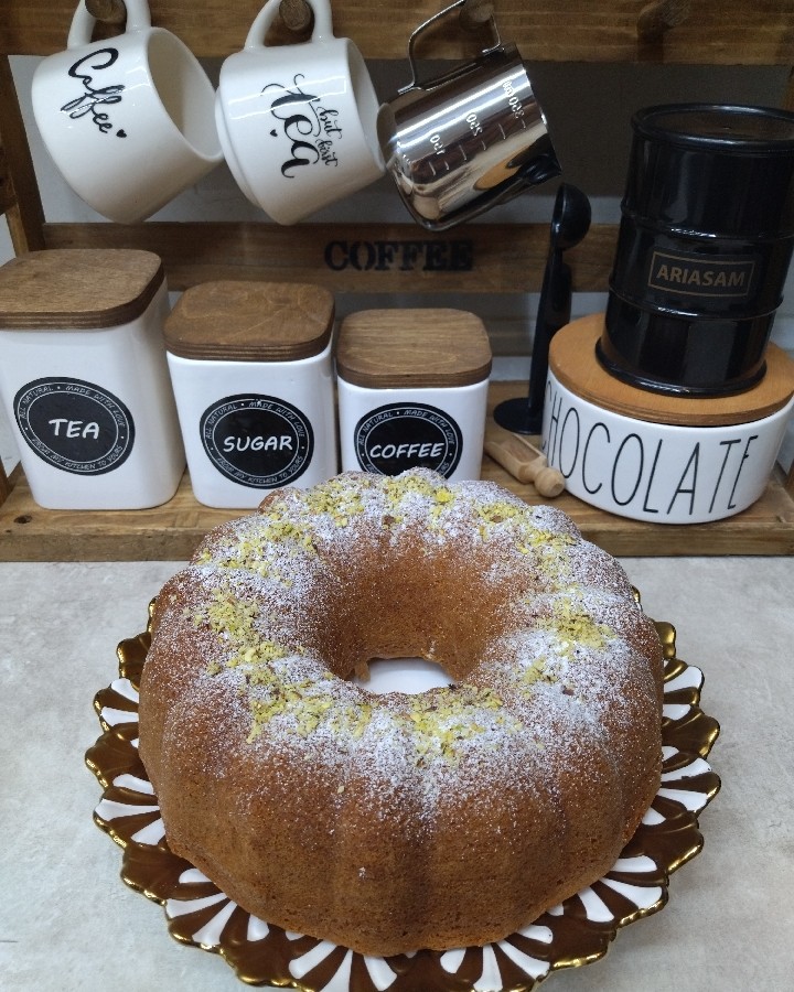 #کیک کرمدار میوه ای