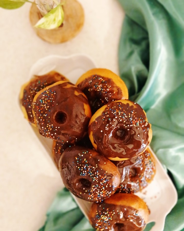 دونات بدون تخم مرغ