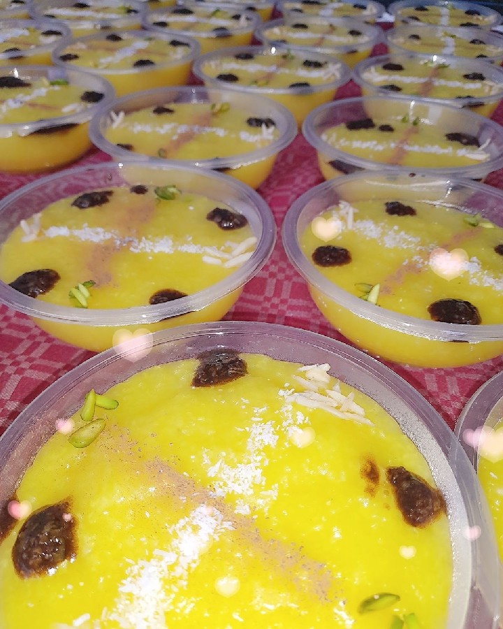 شله زرد نذری