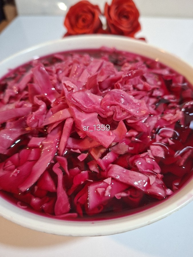 ترشی کلم قرمز