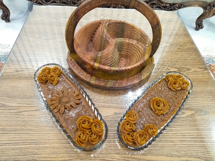 #حلوای سه آرد مجلسی 