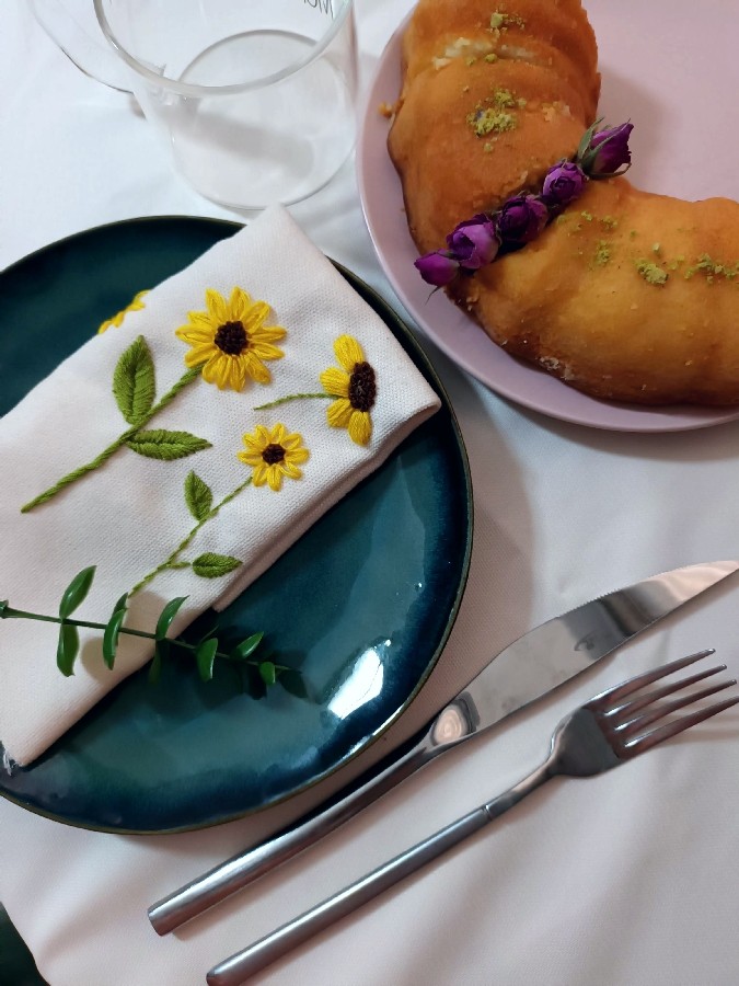 کیک شربتی با محلبی