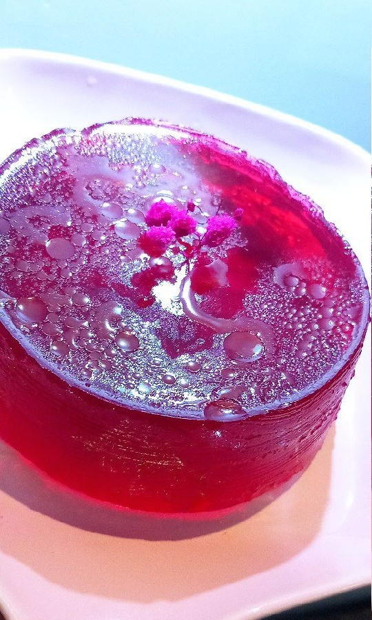 ژله قالبی آلبالو 